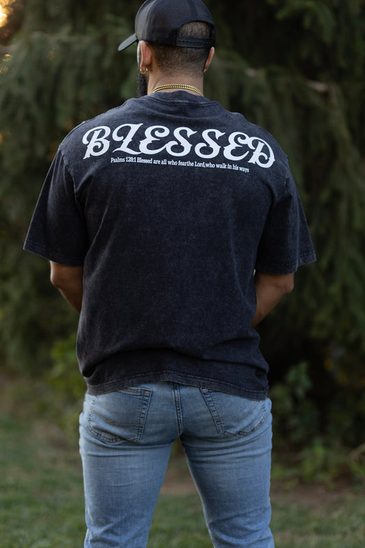 A) XL oversized t shirt (blessed)