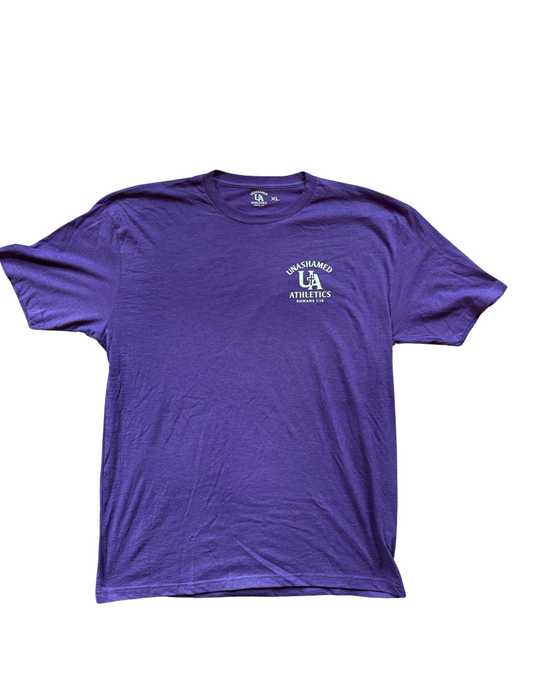 short sleeve t-shirt (purple)