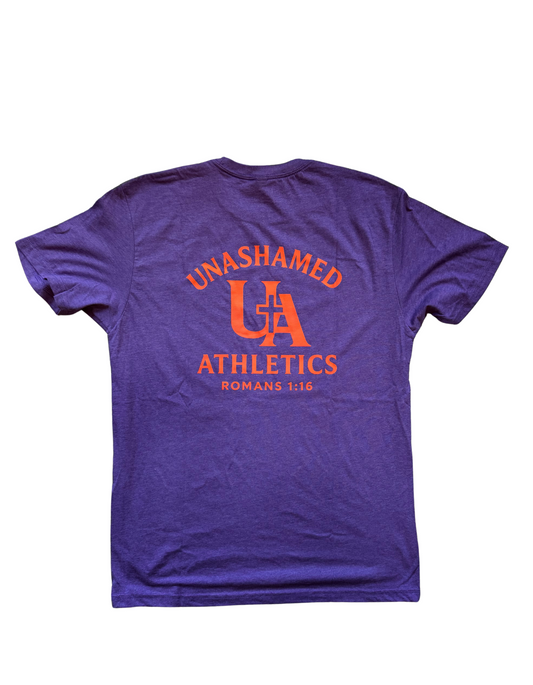 The Brand t-shirt (purple)(blue)(LARGE)